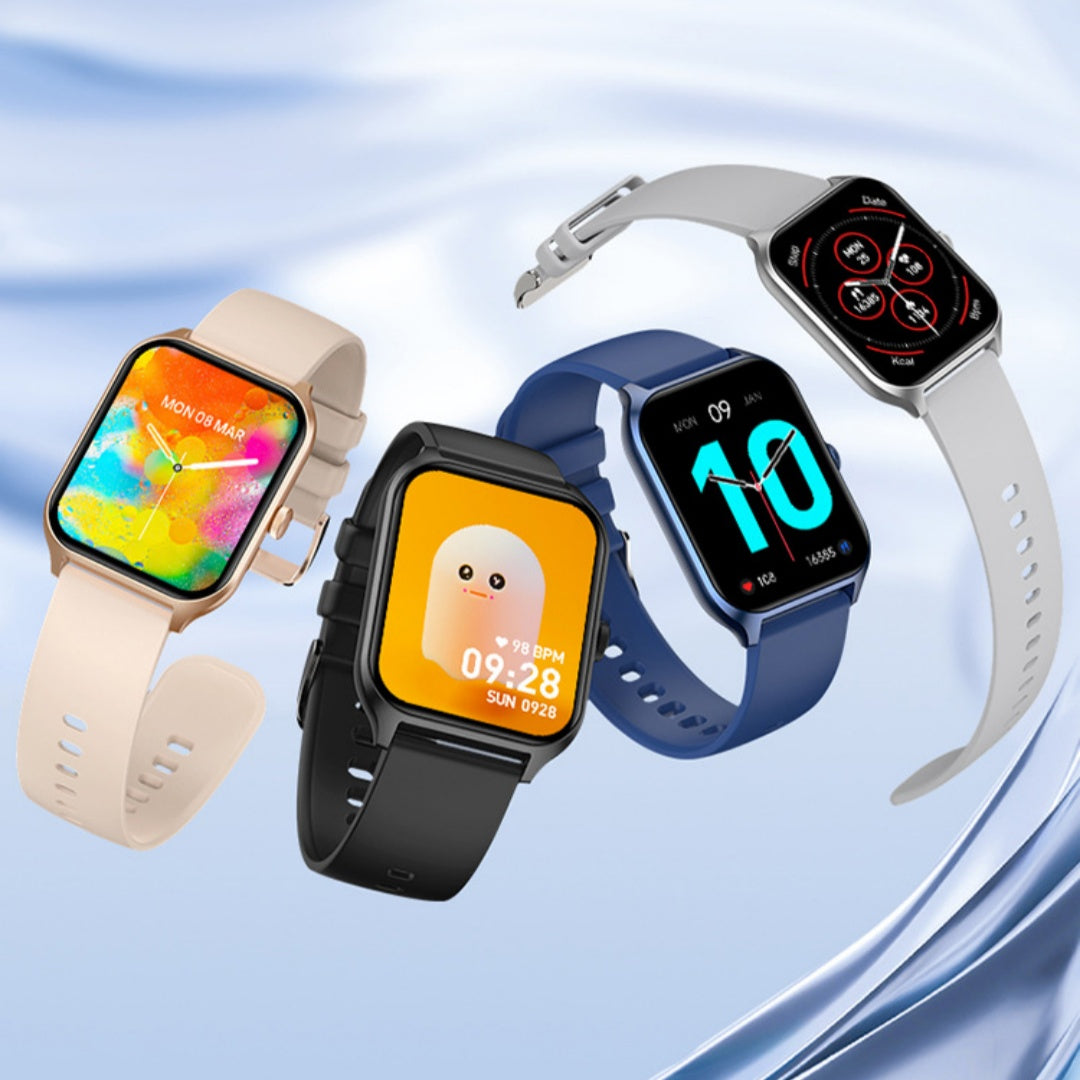 Montre connectée P58 avec écran tactile 1,96 pouce – vue principale