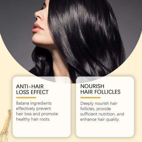 HOEGOA Batana Hair Oil Nourishing Hair Follicle Hair Soft And Plump Strong And Supple Hair Nourishing Styling Cream