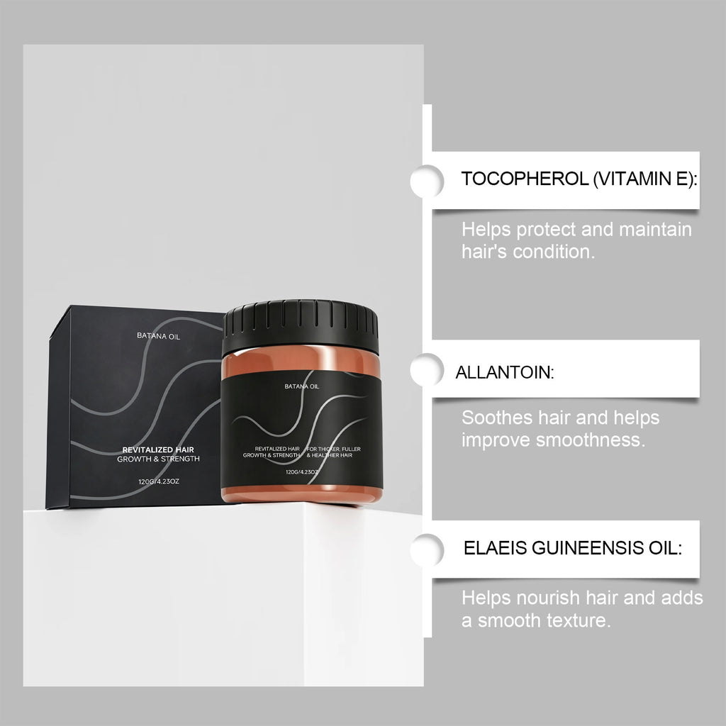 Haircare Batana Oil Conditioner Gently Cares For The Scalp And Hair, Leaving Them Moisturized, Soft, And Shiny