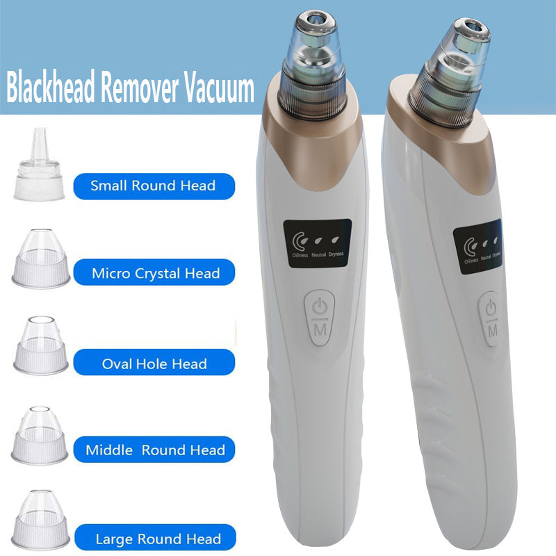 Nettoyeur de Pores Électrique – 5 Embouts & Recharge USB – vue 4