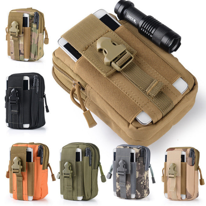 Men's Waterproof Tactical Waist Pack For Outdoor Sports And Running