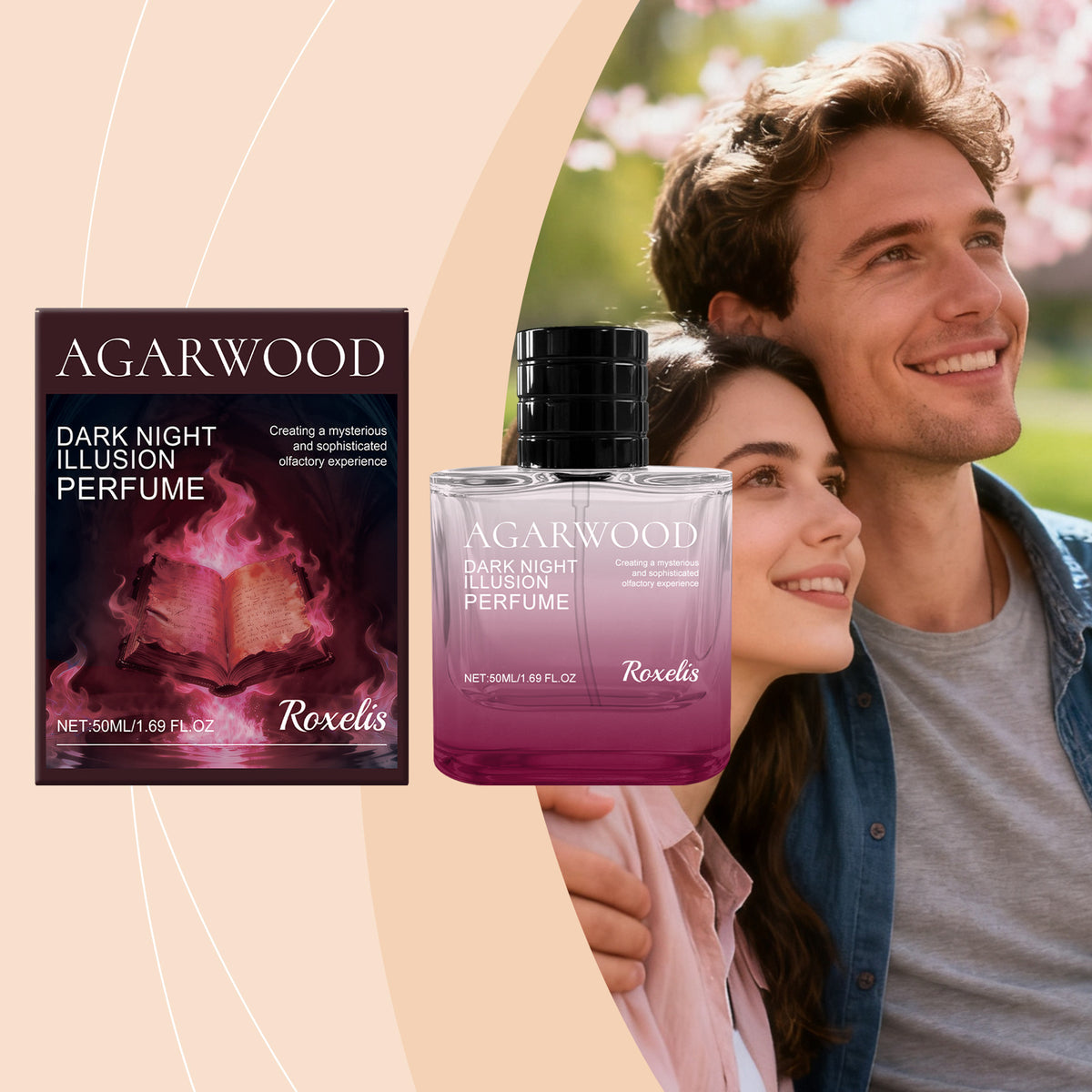 Eau de Parfum Midnight Illusion – Parfum Élégant & Envoûtant – vue 1