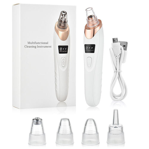 Nettoyeur de Pores Électrique – 5 Embouts & Recharge USB – vue 1