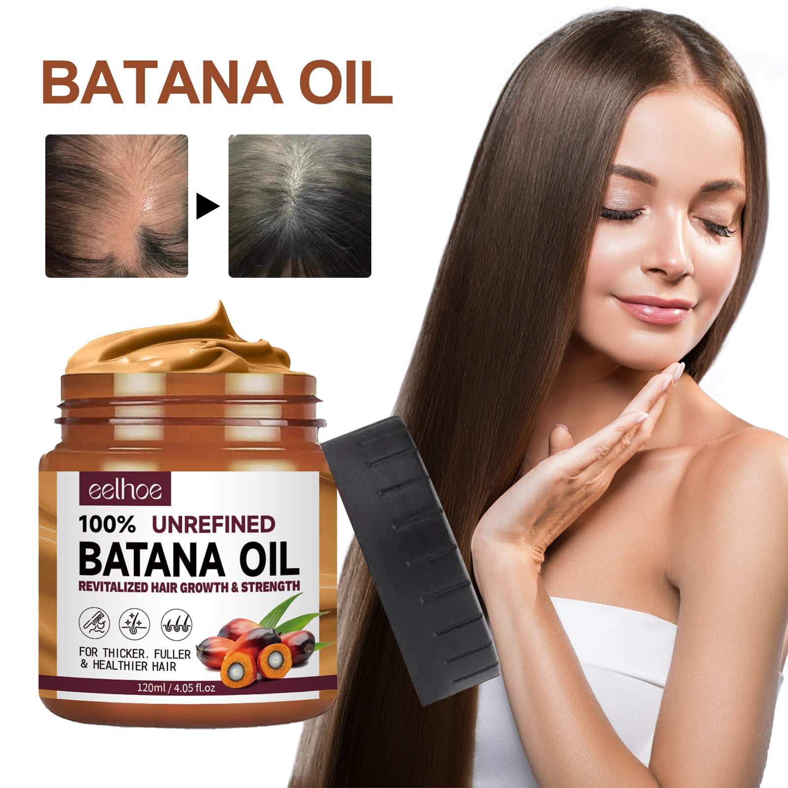 Batana Oil Hair Conditioner 120ml 1bottle