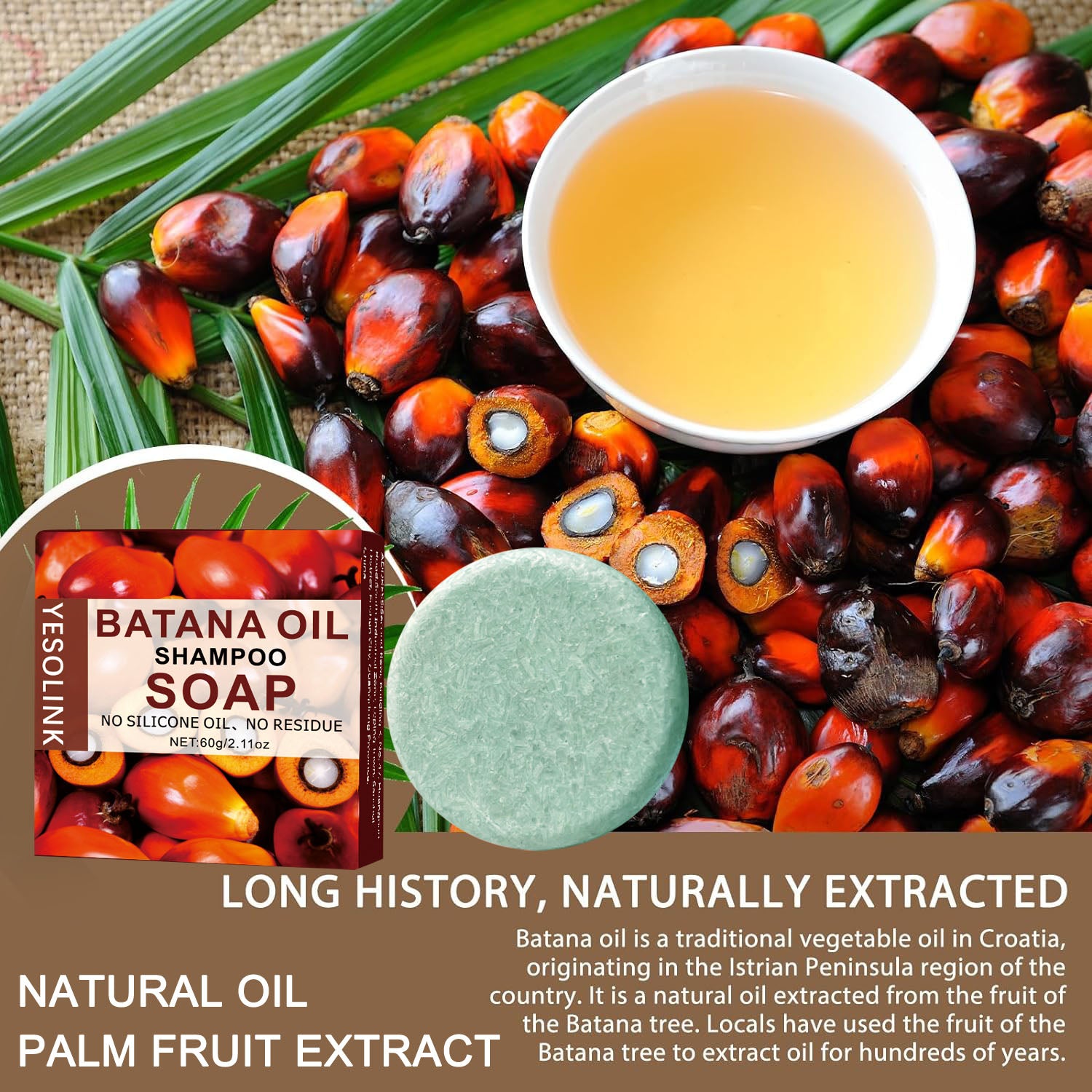 Batana Oil Shampoo Soap