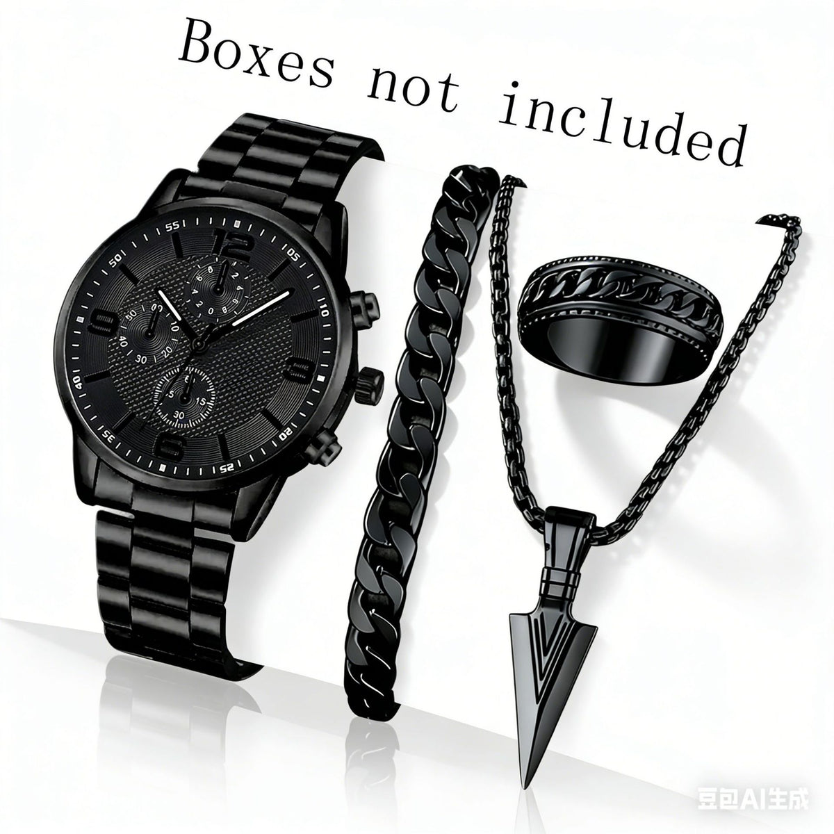 Coffret Homme Montre & Bijoux – Jusqu’à 4 Pièces – vue 5