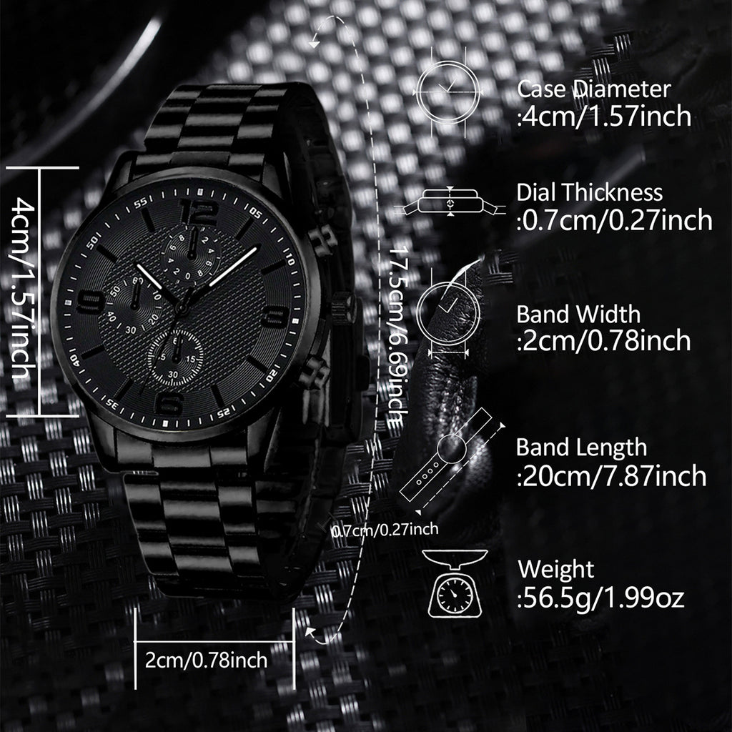 Coffret Homme Montre & Bijoux – Jusqu’à 4 Pièces – vue 4