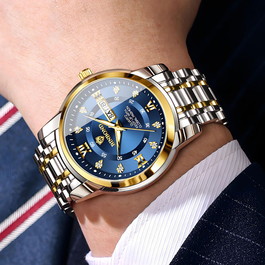 Montre Quartz Binbang – Modèles Homme & Femme – vue 3