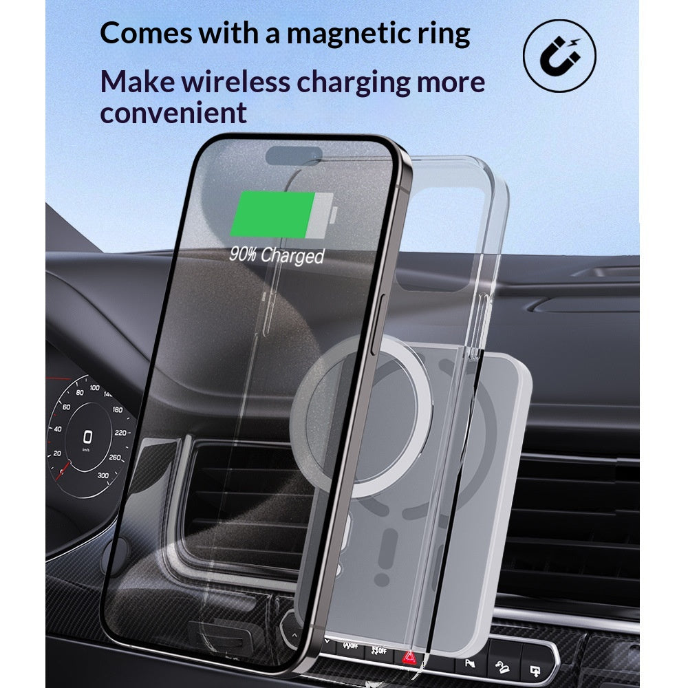Chargeur magnétique 15 W pour téléphone en voiture
