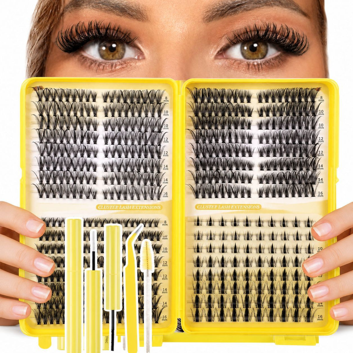 Kit de Faux Cils en Bouquets – Effet Naturel à Intense – vue 3
