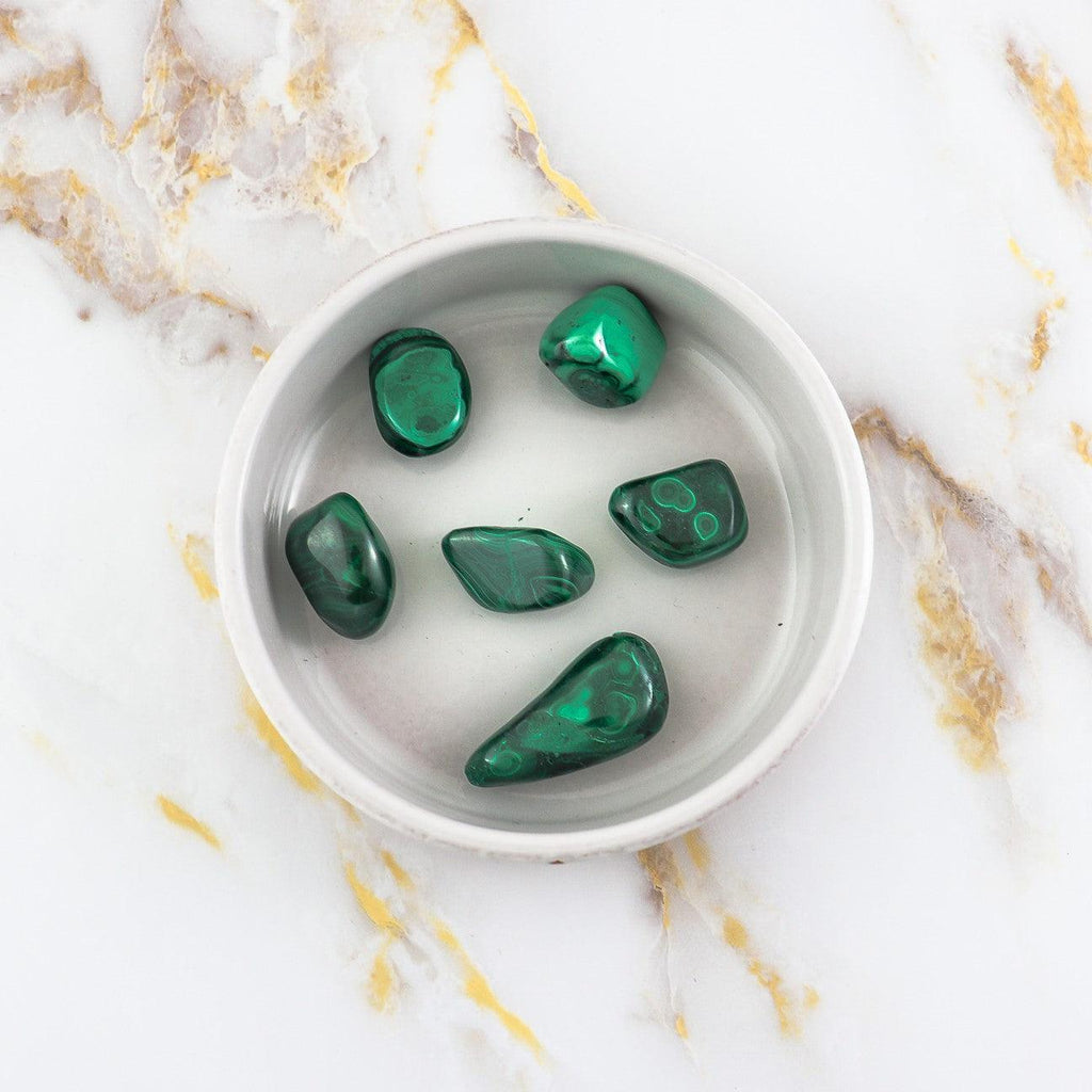 Tumbled Malachite