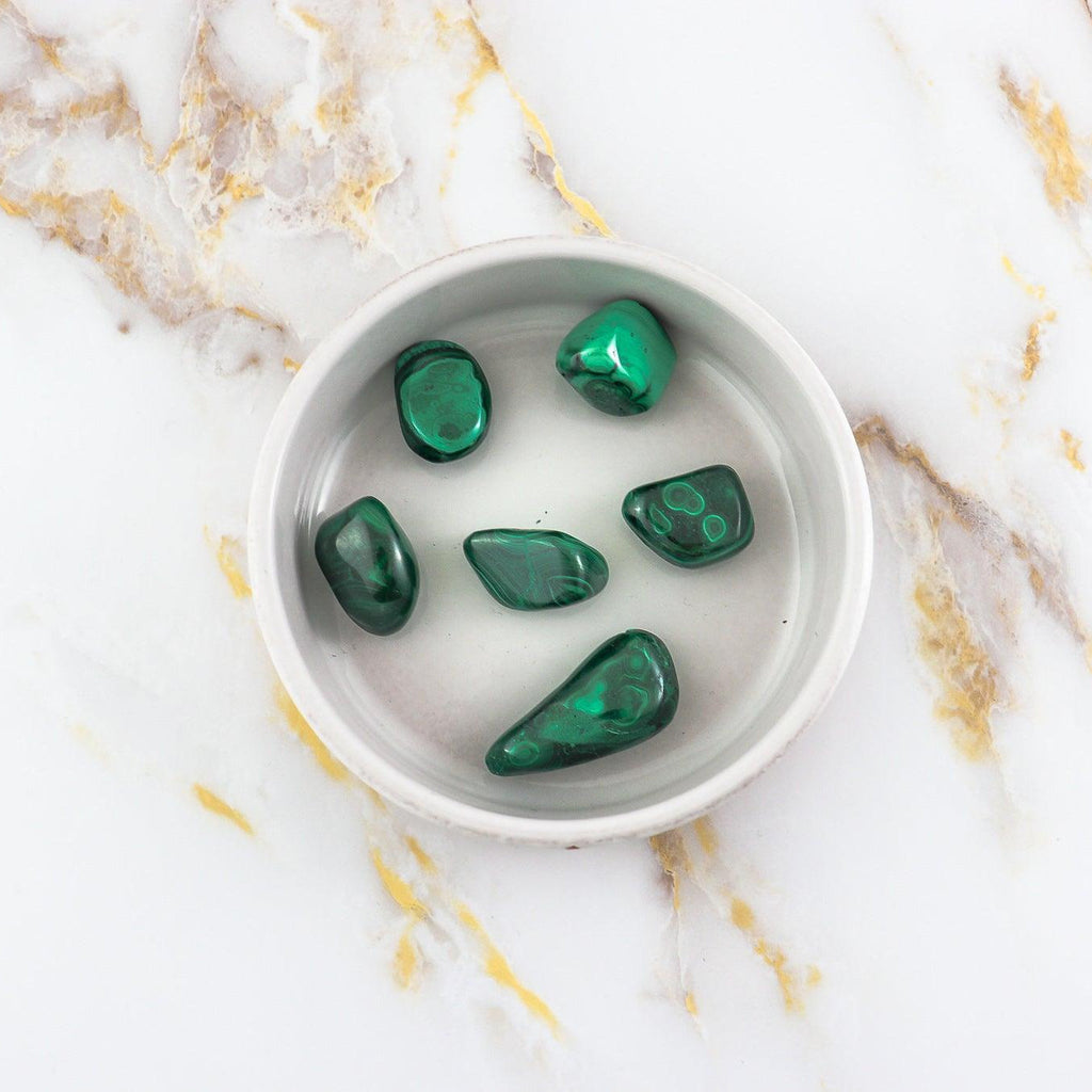Tumbled Malachite
