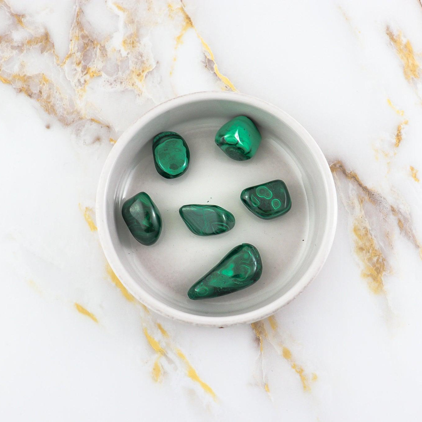 Tumbled Malachite