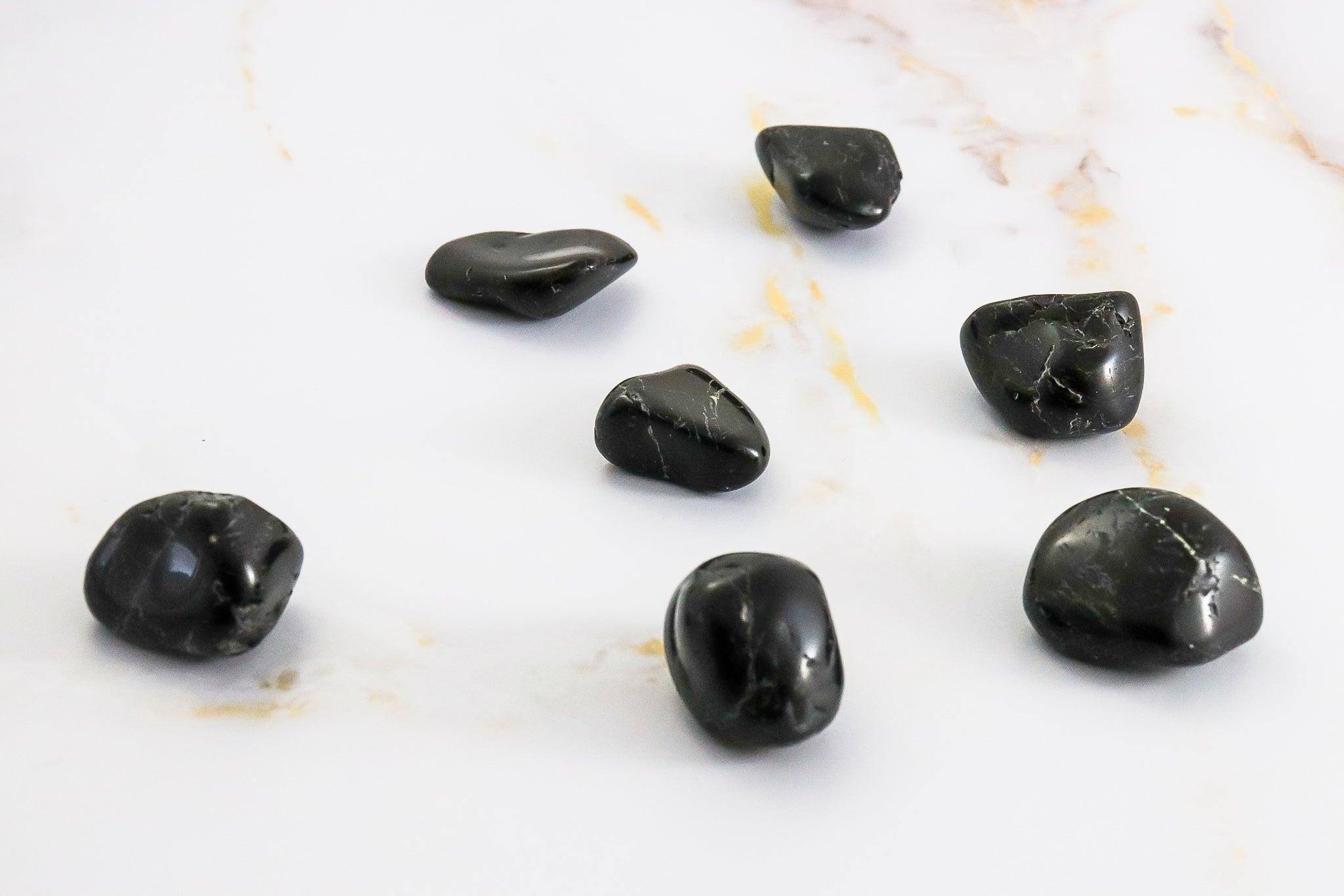 Black Tourmaline Tumbled Stone