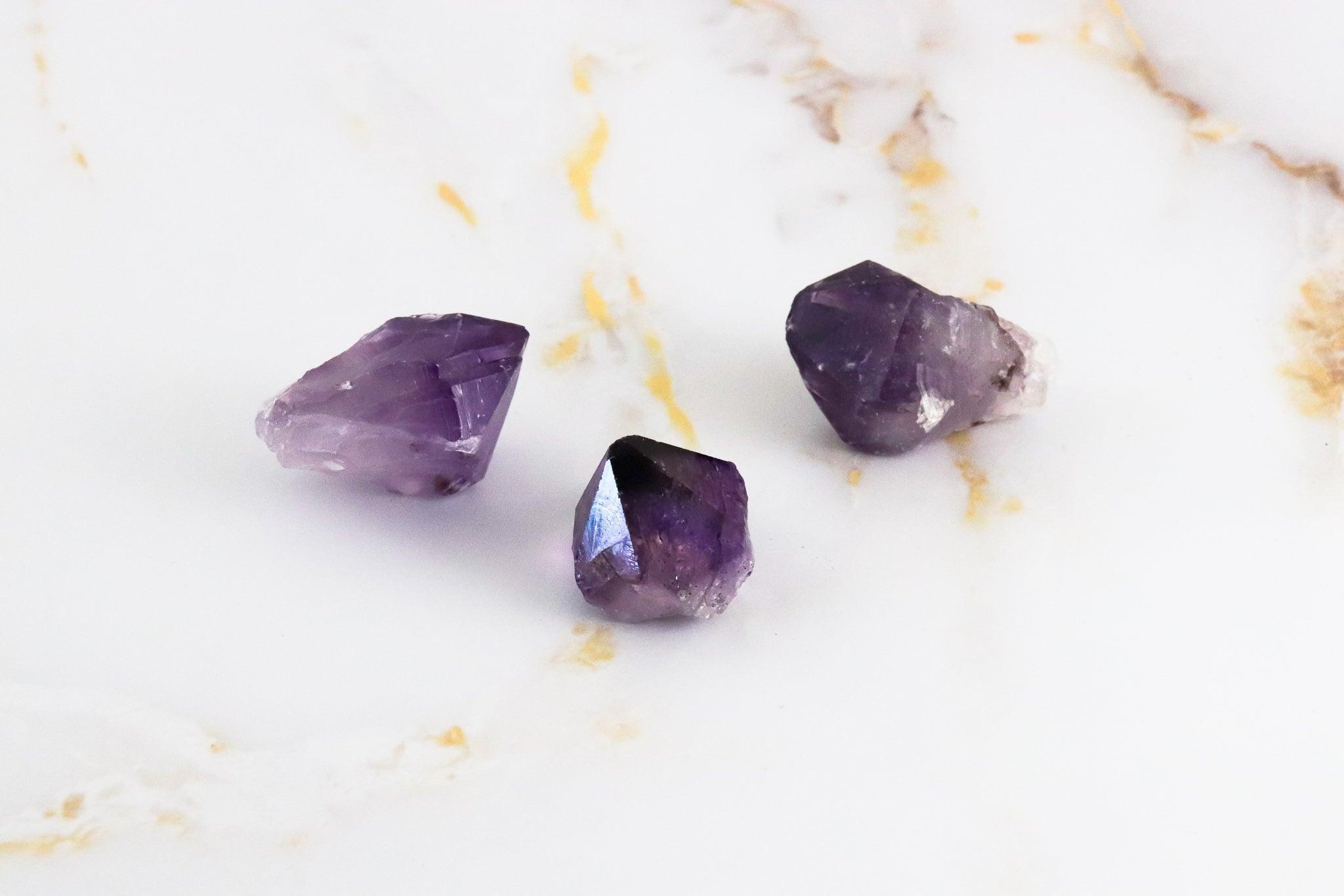 Natural amethyst tips-1