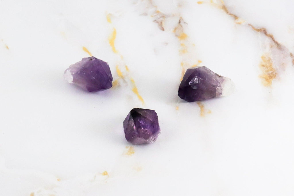 Natural amethyst tips-2